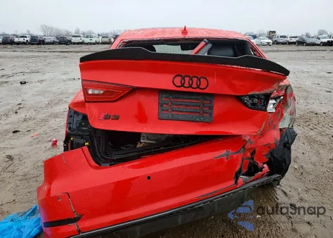 2016 Audi S3 Premium Plus z USA, uszkodzony, nr VIN WAUB1GFF9G1054053